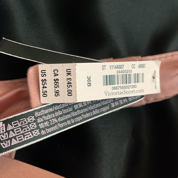 NWT Victoria Secret gemstone strap bra size 36B - Picture 6 of 6